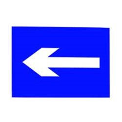 SOPPEC stencil >Denne vej pil< - 2148786