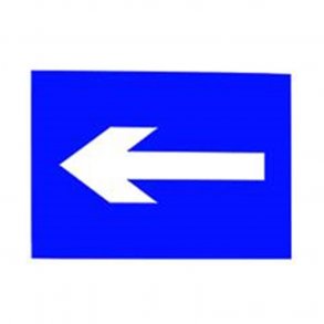 SOPPEC stencil >Denne vej pil< - 2148786