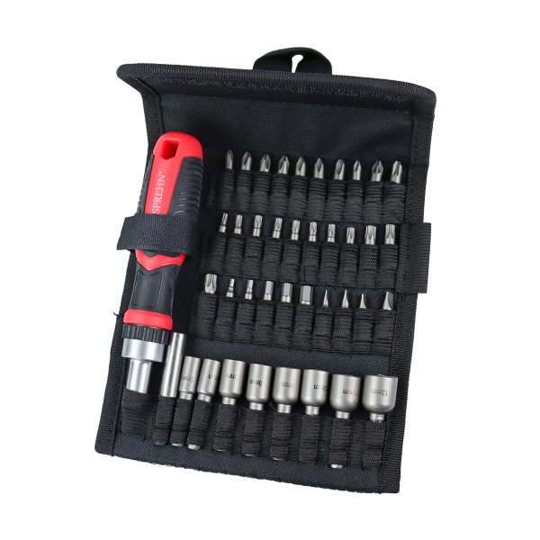 SPREHN bitsst 40 dele inkl. skraldehndtag - 2434553