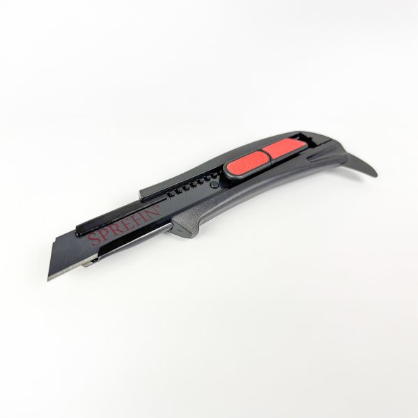 SPREHN kniv 18mm m/skydels tppehage - 2459318