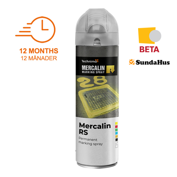 MERCALIN Klar Lak 500 ml
