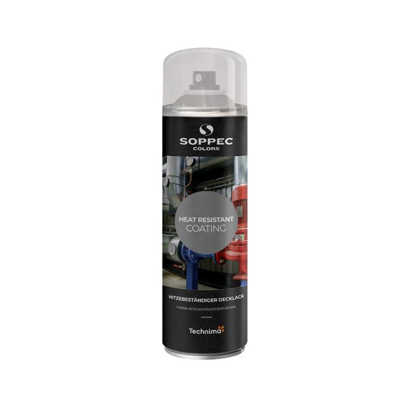 SOPPEC Colors spraymaling varmebestandig 500 ml. SORT - 2048481