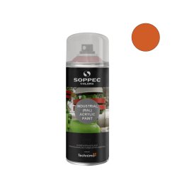 SOPPEC Colors spraymaling akryl 400 ml. RAL 2010 SIGNAL-ORANGE blank