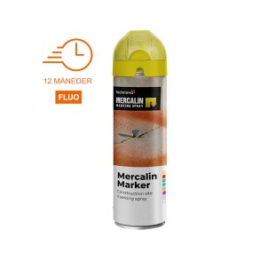 MERCALIN mrkespray FLUO 500 ml. GUL - 1859115