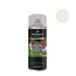 SOPPEC Colors spraymaling akryl 400 ml. RAL 9010 REN-HVID blank