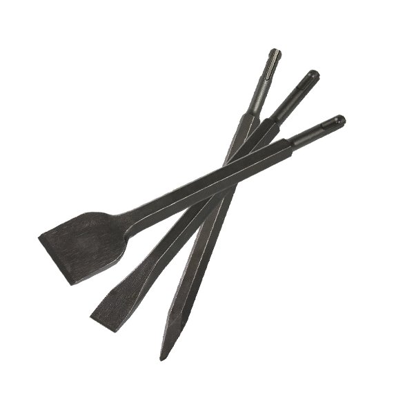 VOLTAGE SDS PLUS mejselst 3 dele, 250mm - 1896858