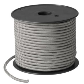 Stofledning 2x0,75mm2 Lysegr 50 mtr - 2344548