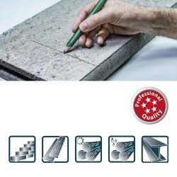 PICA Pocket st inkl 1 betonblyant 240 mm - 1784291