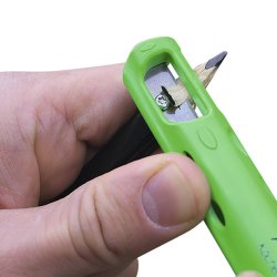 PICA Pocket st inkl 1 universal blyant 230mm sort/hvid - 2314081