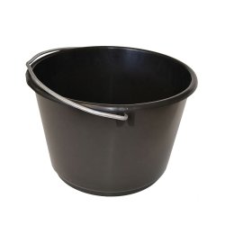 SPREHN murerspand sort plast 15 liter - 1646724