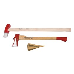 PEDDINGHAUS skovs�t 3-dele: �ske, hammer og kile - 2276807