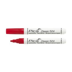 PICA Classic Industry Paint marker 2-4mm rund spids rd - 1802978