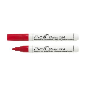PICA Classic Industry Paint marker 2-4mm rund spids rd - 1802978