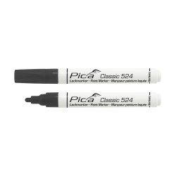 PICA Classic Industry Paint marker 2-4 mm rund spids sort - 1784262
