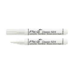 PICA Classic Industry Paint marker 2-4mm rund spids hvid - 1784258