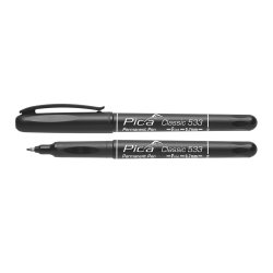 PICA Classic Permanent marker INSTANT-DRY 0,7mm rund spids sort - 2107729