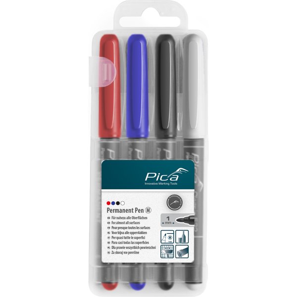 PICA Classic Permanent marker 4 stk - 2458304  