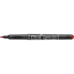PICA Classic Permanent marker INSTANT-DRY 1mm rund spids rd