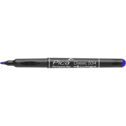 PICA Classic Permanent marker INSTANT-DRY 1mm rund spids bl 