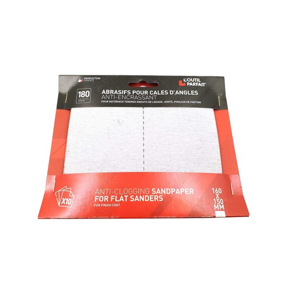 PARFAIT slibepapir til slibeplade hjrne K180 (pk/10) - 2108394