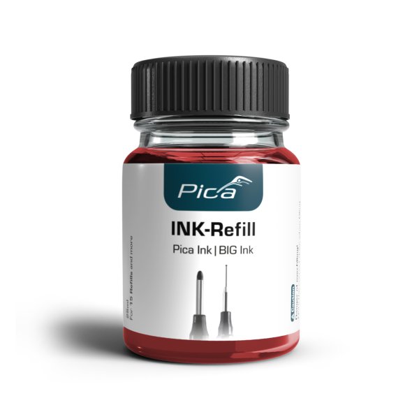 PICA INK refill blk rd 