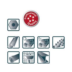 PICA Classic blyant DOUBLE rd/bl - 2313066