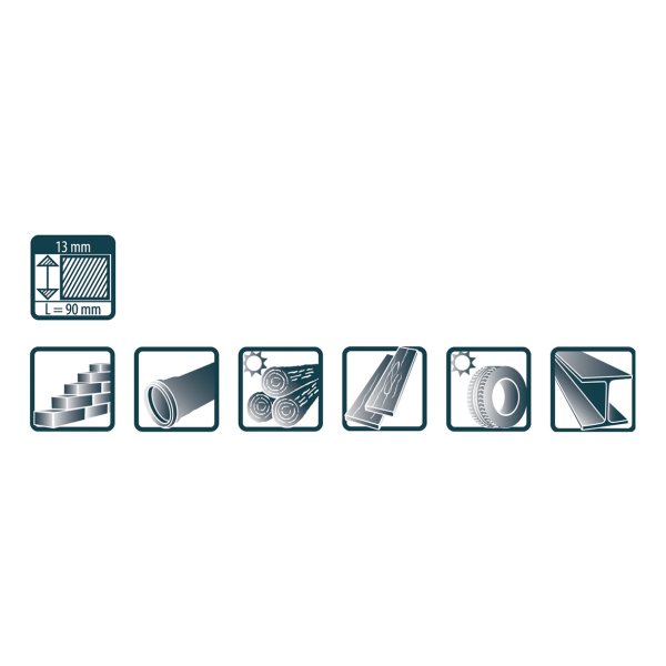 PICA skolekridt 13x13x90mm hvid 12 stk/pak - 2113407