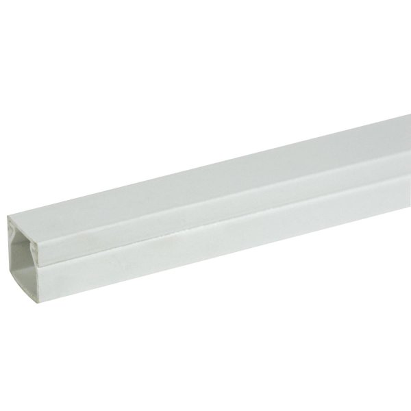 Kabelkanal 15x15mm 2 mtr Perlehvid for skruer - 2297707