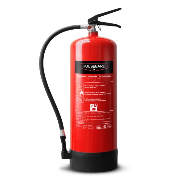 Housegard ildslukker Vand 9 liter WE9HO-A - 2335064