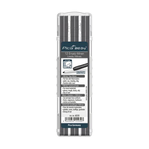PICA BIG Dry refill 12 x grafit - 1866811