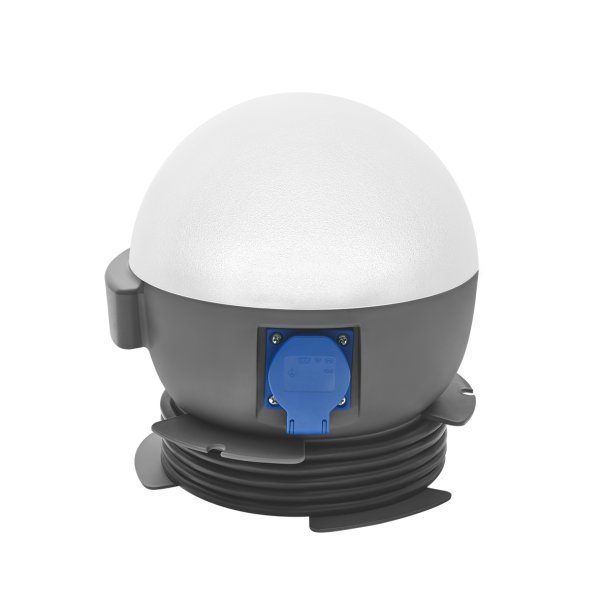 Lena Future Ball 20W LED arbejdslampe - DK-stik -2xstrmudtag med jord - lm: 2400 - 1825649