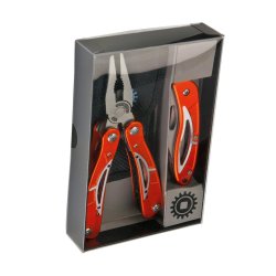 PEDDINGHAUS multiv�rkt�j s�t / rustfri / inkl. kniv og skede TYSK MODEL