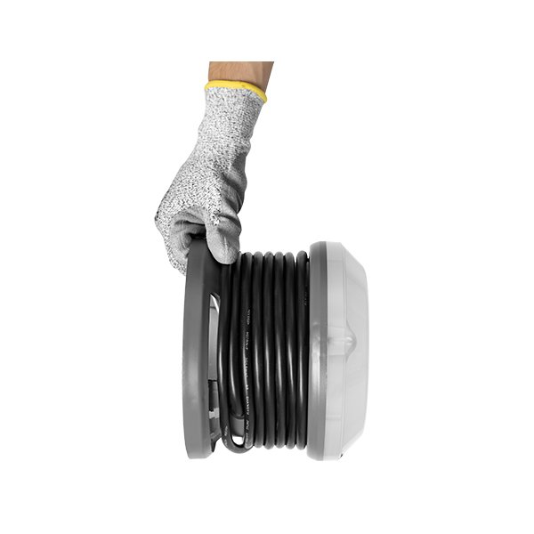 LENA SITE LITE FUTURE LED 3500lm 840 220-240V IP44 I kl. 5m wt. DK with DK SOCKET grey (26W) - 21347
