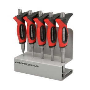 PEDDINGHAUS splituddrivers�t SUPER-GRIP 5 dele / metalstander - 1688208