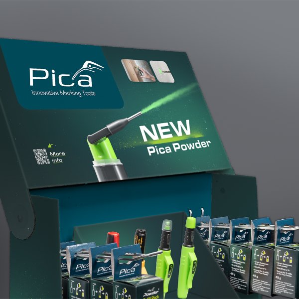 Pica gulvdisplay i pap uden Indhold - 2608397