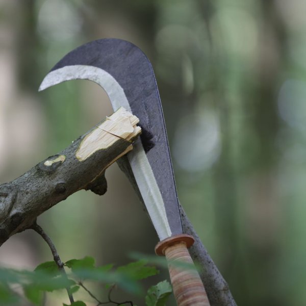 STUBAI ryddekniv med l�dergreb