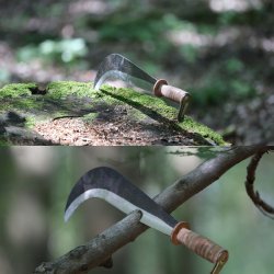 STUBAI ryddekniv med l�dergreb