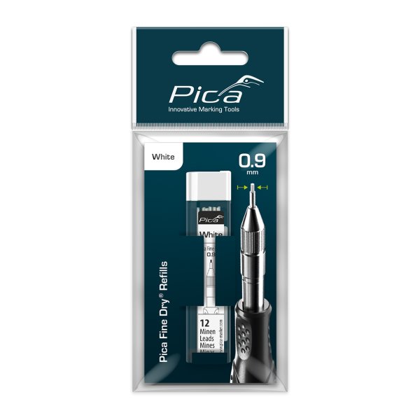 PICA Fine Dry refill st hvid SB