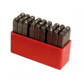 PEDDINGHAUS st�lbogstav-s�t i plastbox 10 mm / serie 7268 - 1976419