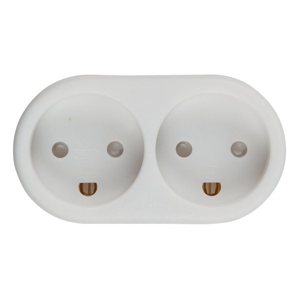 GRIPO stikd�se dobbelt m. jord - 2071220