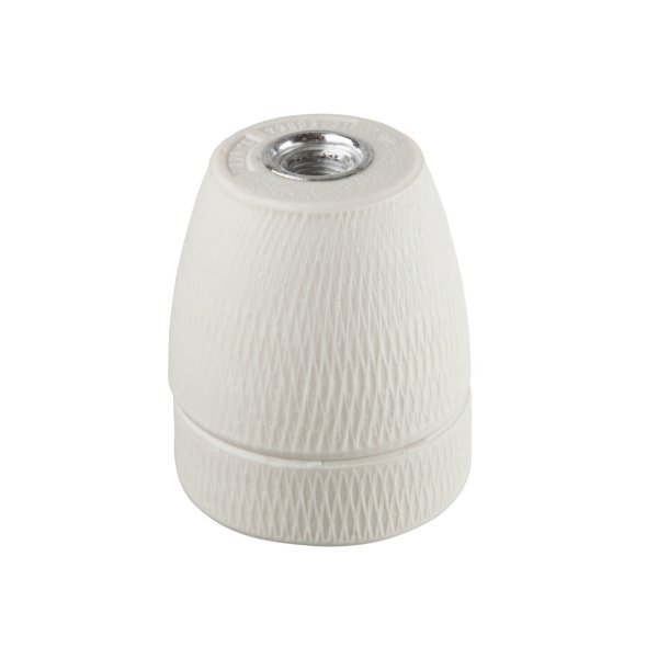 GRIPO fatning E27 hvid porcelæn - 2126857