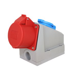 GRIPO CEE kombineret vgudtag 16A 5 polet 400V+230V - 2107866