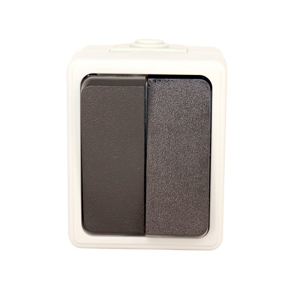 GRIPO afbryder dobbelt m. korrespondance IP54 - 2107882