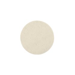 MIRKA Filt pad � 77x6mm hvid 2-pak - 2338373