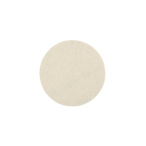 MIRKA Filt pad � 77x6mm hvid 2-pak - 2338373