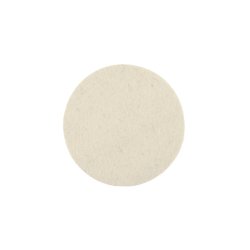 MIRKA Filt pad � 125x6mm hvid 2-pak - 2338376