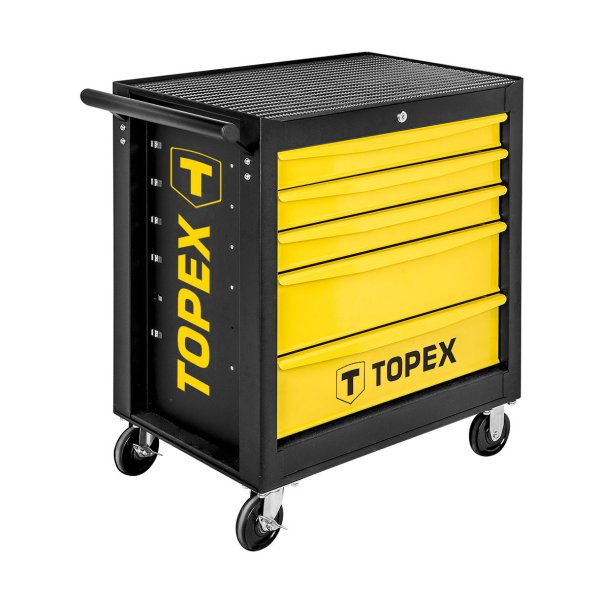 TOPEX Vrkstedsvogn med 5 skuffer, ubestykket - 2370046