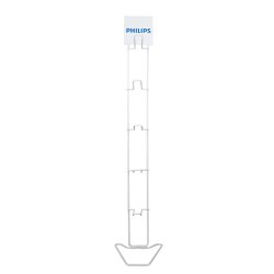 PHILIPS disk display 5 krog Stand Hvid