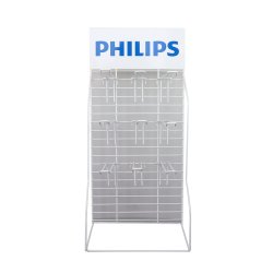 PHILIPS disk display 9 krog stand Hvid