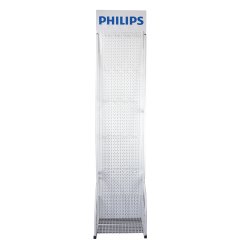 PHILIPS gulvdisplay 28 krog Stand Hvid
